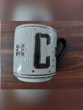 Anthropologie Mug With C Monogram